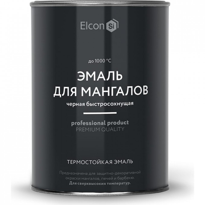 Термостойкая эмаль для мангалов ELCON 00-00462674 6598423